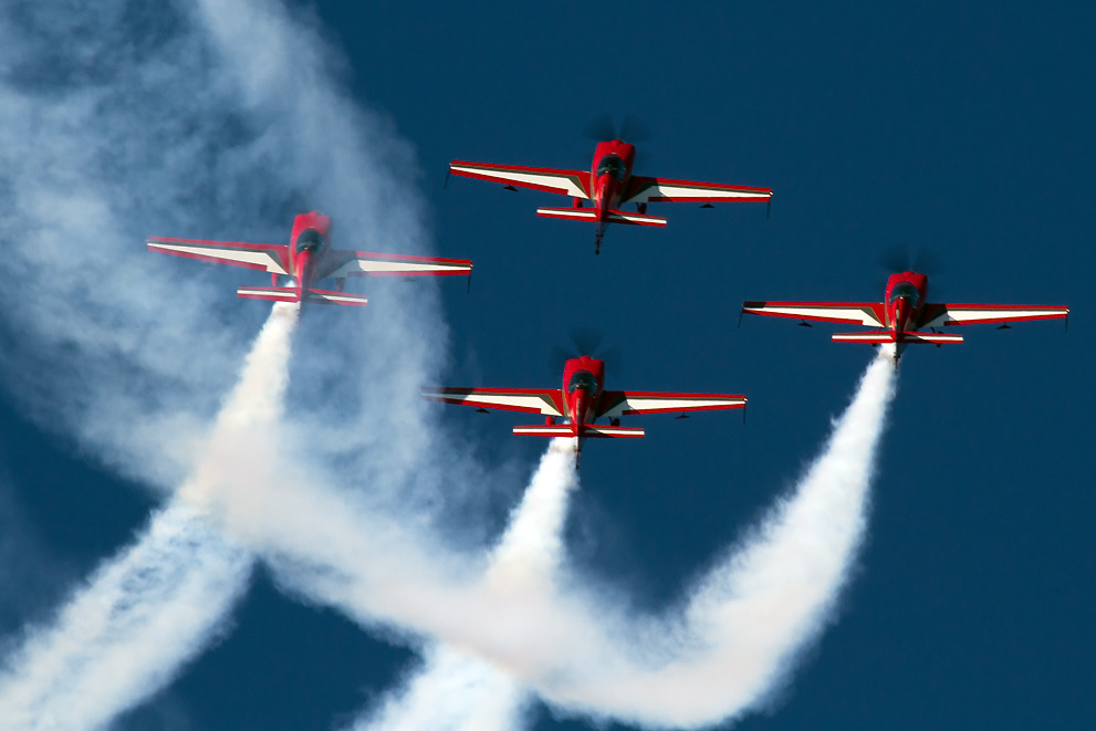 GÖTEBORG AERO SHOW 2013 som man kunde från östra sidan. Självklart var även Chalmers Flygklubb inbjuden; vi delar ju trots allt trädgården.