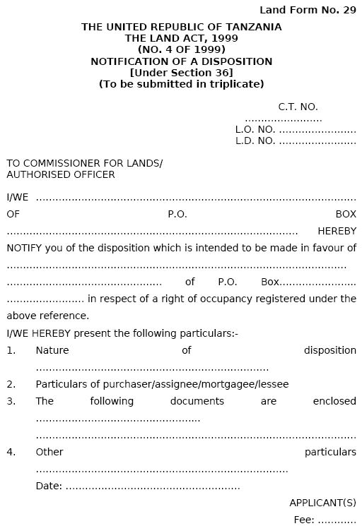 Bilaga 5 Land Form no.