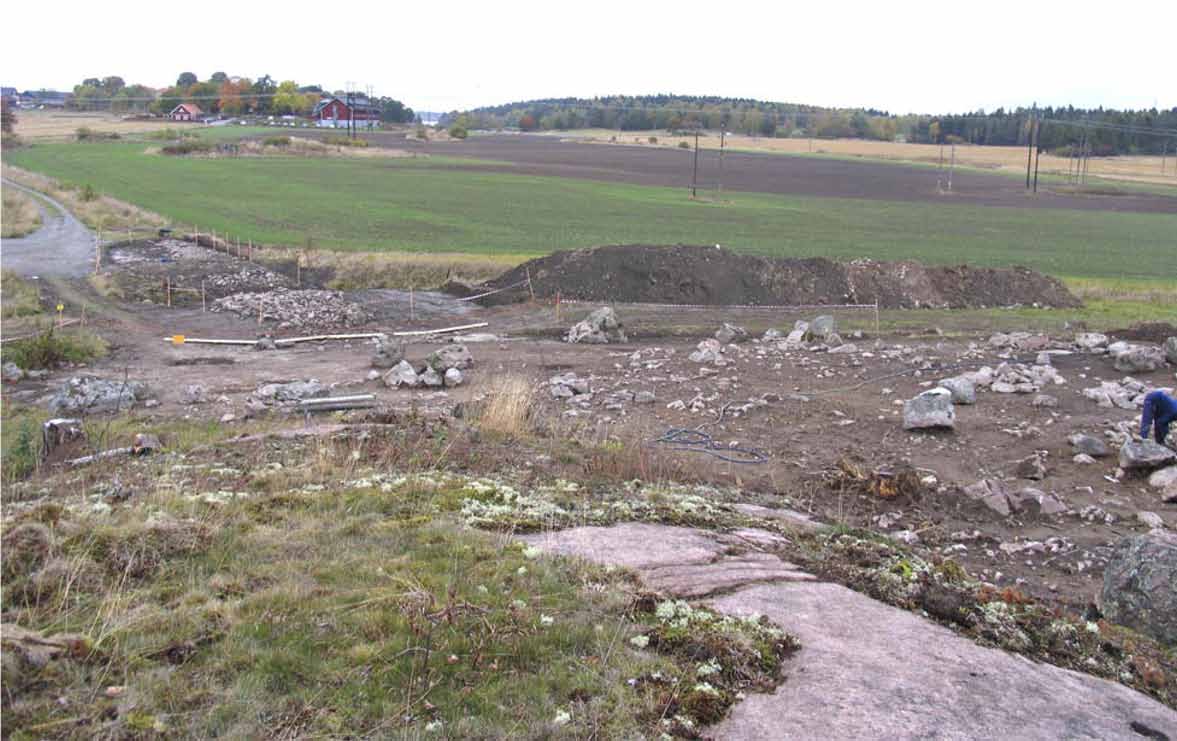 Foto: Camilla Grön I Runriket har vi ju ett flertal broläggningar som omtalas på runstenar, Jarlabankes bro, Estrids bro Broby bro, vid Fällbro nämns också en bro på Jarlabankes dödssten.