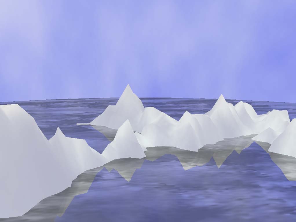 The Procedural Arctic Realtidsrendering och generering av en animerad