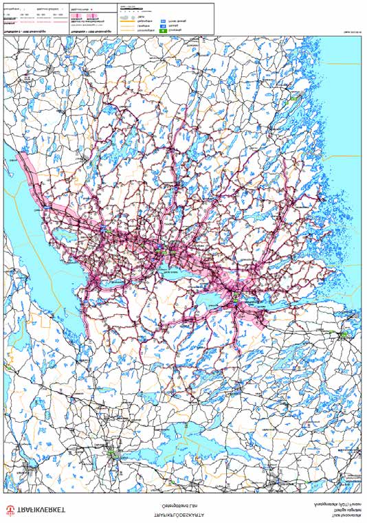 5 Karta 6: Trafikflöden totalt i