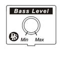 CAD11, CAD15 Bass boost Extern basnivå/ bass boostkontroll Bass boost används för att öka basnivån vid en viss frekvens.