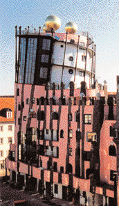 HUNDERTWASSER ARCHIVE,WIEN. KAWAKAWA PUBLIC TOILET, KAWAKAWA 1999.