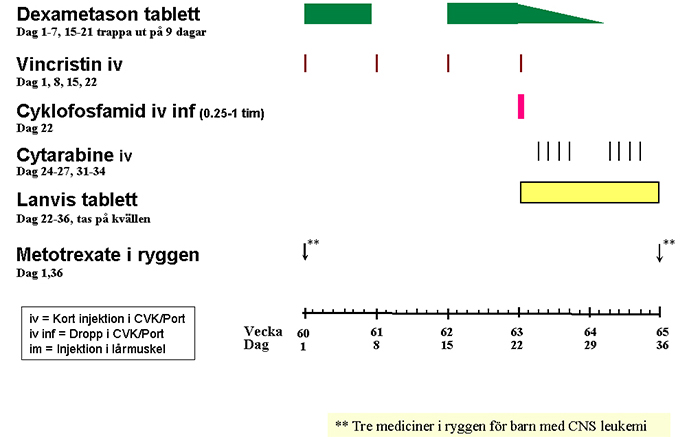 Sen intensifaktion II IR Mer information Läs mer om Cyklofosfamid, Cytarabine (lågdos), Lanvis,