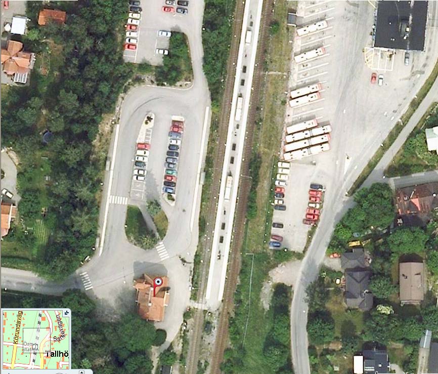 60(114) 3.2.21 Ösmo parkeringsplatser A. Norra plattformsingången: 0 B. Bakom gamla stationshuset: 48 C.