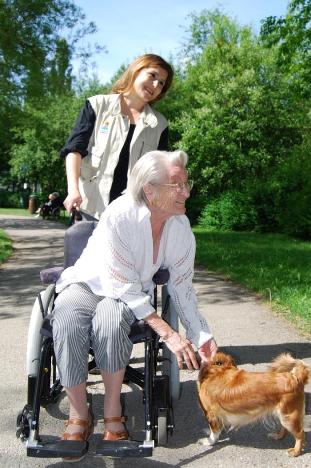 Gott bemötande Personalen är lyhörd och empatisk i mötet med den äldre personen.