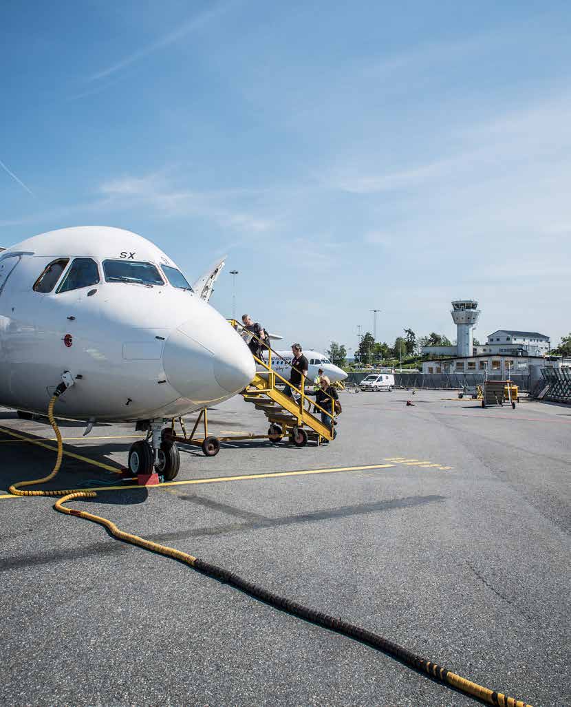 En tidning om Bromma Stockholm Airport