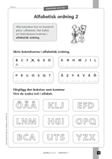 Arbetsmaterialet bygger på kurs planerna i svenska och svenska som andraspråk åk 1 3 i Lgr11 och är ett stöd för lärare som vill arbeta med