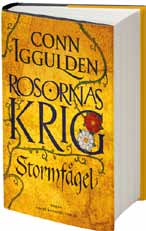 00 sig mer om Caesars Rom, Djingis Khans vardag och nu senast om intrigerna runt Rosornas krig ämnet för hans senaste serie, vars första del, Stormfågel, kommer på svenska lagom till Bokmässan.