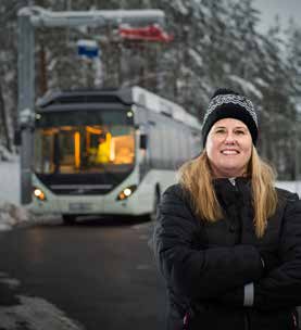 Malin Nyman är projektkoordinator och övervakade testerna som utfördes under extrema väderförhållanden i Almeria, Spanien, och i Hällered, Sverige (bilden).