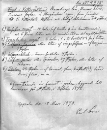 184 Hendrik Mäkeler und Peter Berghaus Abbildung 6: Säves summarisches Fundverzeichnis 5) Silfver-perlor eller Spiraler, 29 stycken, eller bitar af sådana.
