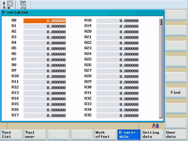 Rigga 4.4 Räkneparametrar R - manöverområde Offset/Parameter 4.