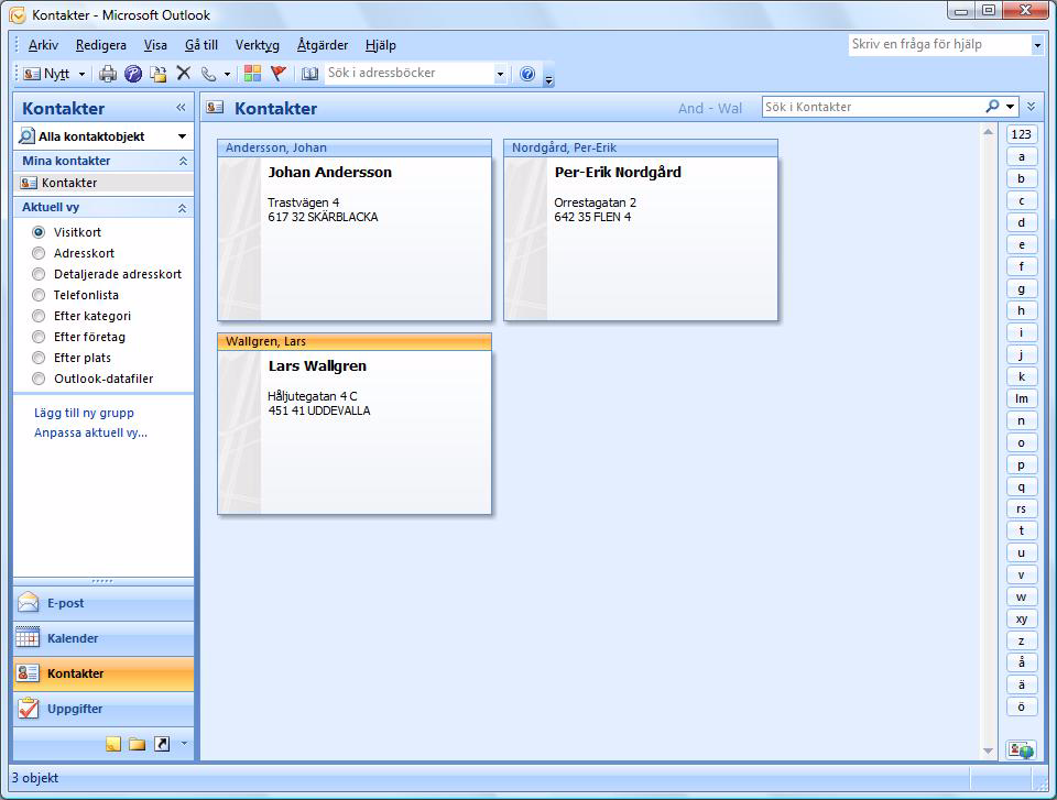 Microsoft Outlook Med tilläggsfunktionen kan du kopiera text direkt från Microsoft Outlook till en etikettlayout.