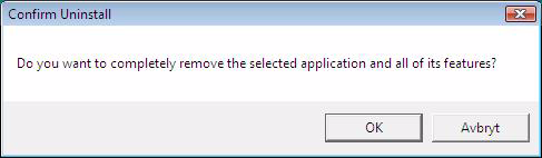 För Windows Avinstallera P-touch Editor 1 För Windows Vista Gå till [Kontrollpanelen], välj [Program] och klicka på [Avinstallera ett program].