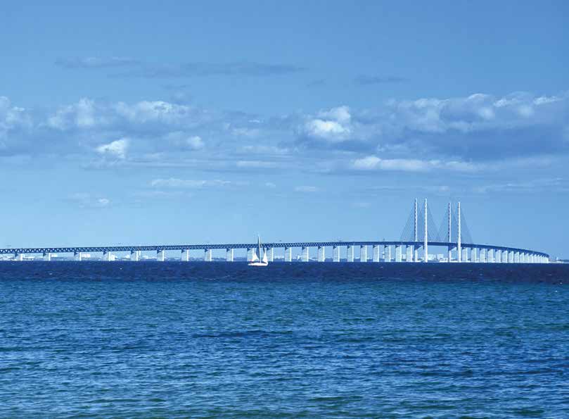 » Integrationen över Öresund är avgörande för regionens fortsatta utveckling«foto: Jörgen Bausager INFRASTRUKTUR Ett integrerat trafiksystem Till 2070 har Öresundsregionen ställt om till ett hållbart