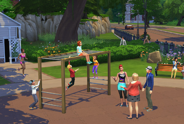 LIVET I DINA HÄNDER Boendeläget i The Sims 4 är den mest dynamiska, utförliga och kreativa spelduk vi någonsin har skapat, och det drivs helt av våra sprillans nya simmar.