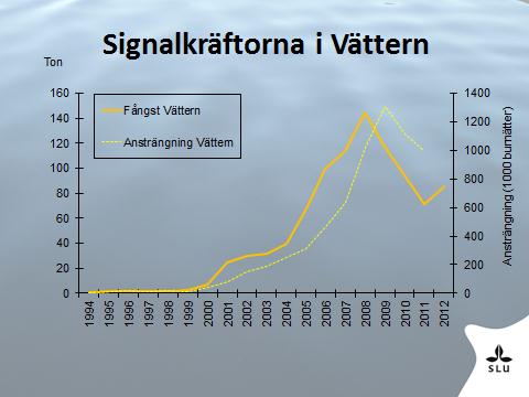 Senaste tiden har inneburit mycket datainsamling för öka förståelsen av fisket och kräftans roll i Vätterns ekosystem.