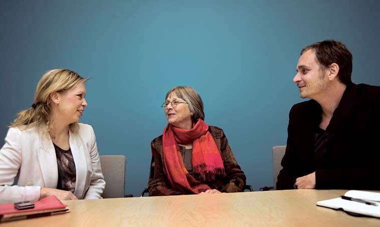 Vid årsskiftet tar Jennie Granat Thorslund och Robert Hamrén över ansvaret för genusfrågorna på Vinnova från Ulla Göransson (mitten).