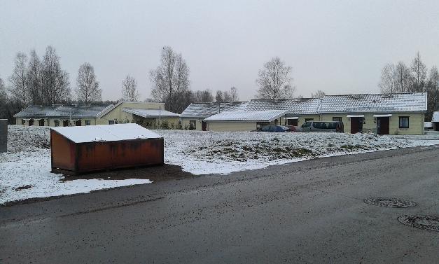 Planbeskrivning - GRANSKNINGSHANDLING Bebyggelse Planområdet ligger på gränsen mellan bostadskvarter och industriområde.