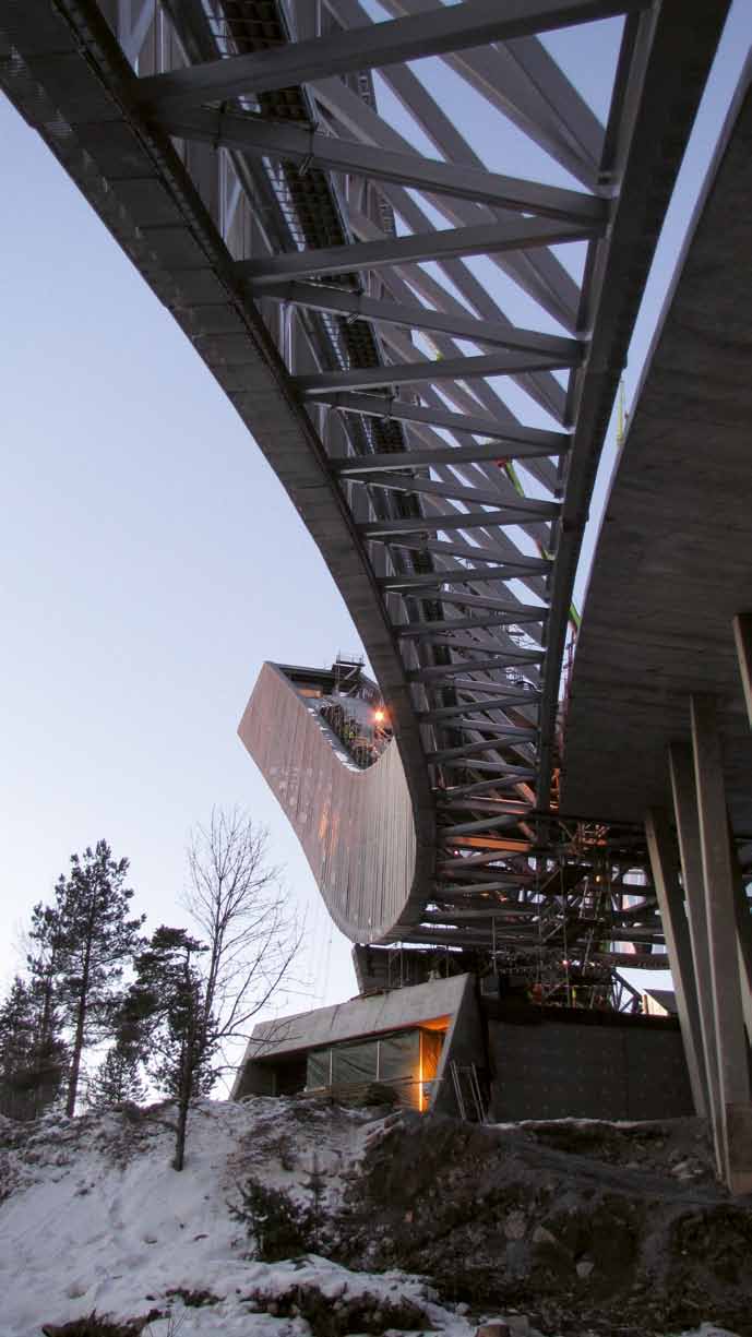 26 Holmenkollen Ski jump.