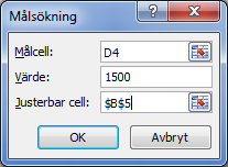 BETALNING I cellen D3 skriver du in Månadsrat och i cellen D4 skriver du in följande betalningsformel [=BETALNING(Ränta/12;Lånetid*12;-Lånebelopp)] bekräfta med Retur och lägg sedan på formatet.