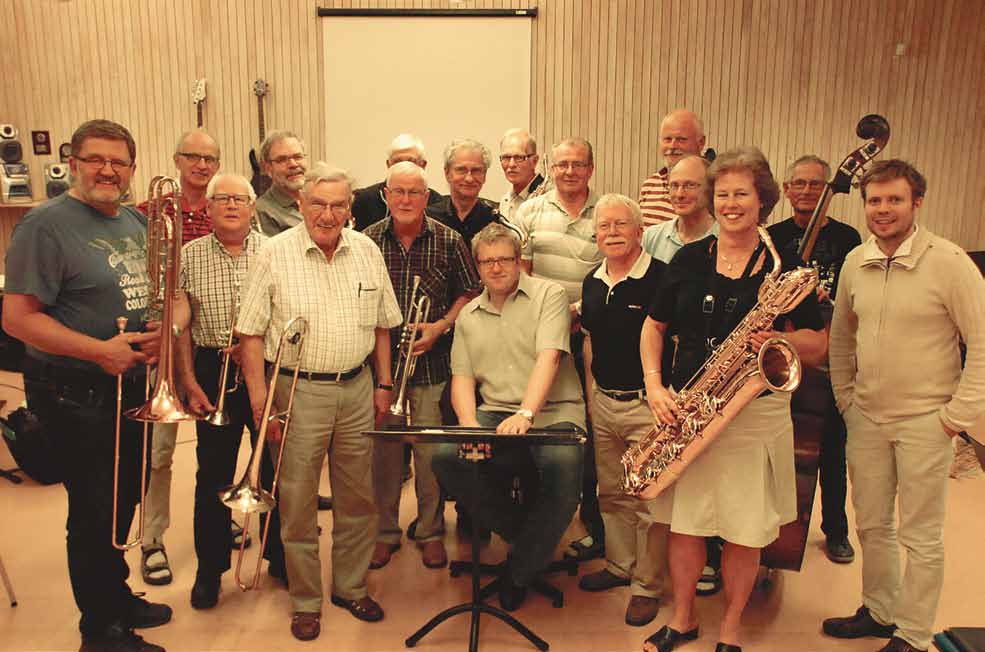 8 Dagens upplaga av Kristianstads Storband, som i år firar 40 år. Kristianstads Storband bildades för 40 år sedan jubileum. För 40 år sedan bildade Gert-Åke Walldén Kristianstads Storband.