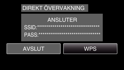 Att använda Wi-Fi 4 Aktivera WPS på din smartphone (eller dator) inom 2 minuter (Drift på smartphone (eller dator)) 0 För information om hur man aktiverar WPS, se instruktionsbok till den anordning