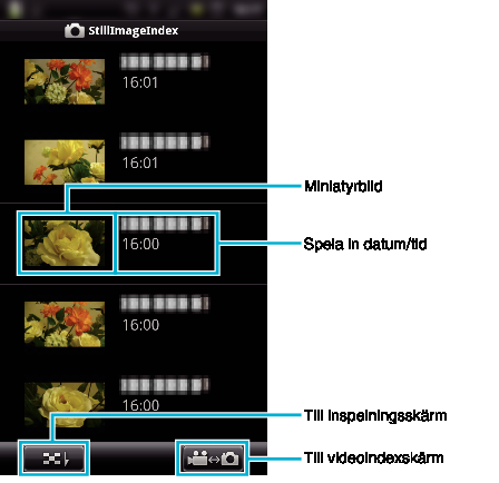 Att använda Wi-Fi Använda applikationer för smartphones Man kan med hjälp av smartphone-applikationer ansluta till kameran och använda sig av Wi-Fi-funktionen Installera applikationer för smartphones