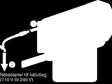 Komma igång Ladda batteripaketet Ladda batteripaketet direkt efter inköpet och när batteristyrkan är låg Batteripaketet är inte laddat vid köptillfället 1 Öppna batteriluckan 0 Laddningstid: Ca 3 h