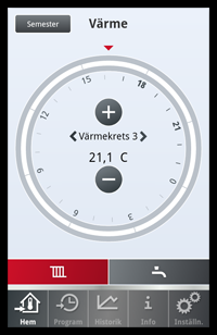 VT Anywhere - Snabbguide Smidig fjärrstyrning via smartphone. Med VT Anywhere kan du styra din värmepump var du än är.