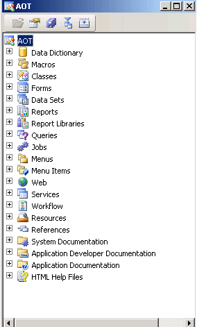 För att göra det enklare för ovana användare av Dynamics AX finns även en webbportal, Enterprise Portal (skrivs i fortsättningen EP), som bygger på Windows SharePoint Services.