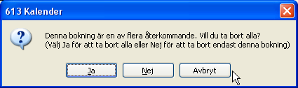 CRM-handbok - Aktiviteter Upptagen Funktionen Upptagen använder du för att boka in en händelse, en kalenderbokning som uppstår akut eller som bara är kortvarig.