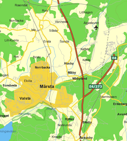 6.9 Marknadsvillkoren i kärnan Marknadsvillkoren i Arlanda-Märsta präglas idag av att området ligger relativt långt från den centrala regionkärnan.