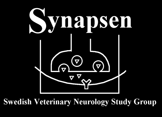 Synapsen önskar alla en God Jul och ett Gott Nytt År! Synapsen verkar för att stärka de neurologiska patienternas status genom att öka intresset för och kompetensen inom veterinärmedicinsk neurologi.