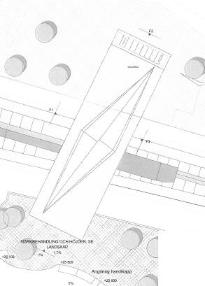 D9. Förslag till lösning Nya Resecentrum Det nionde och sista objektet som vi studerat mer ingående i denna förstudie är Nya Resecentrum, alltså den planerade tågstationen på Långbergsgatan i