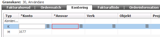 36 (71) 7.2 Fakturabild Grundinställningen för visning av fakturabild är att den öppnas tillhöger på skärmen. Inställningar kan göras så bilden öppnas på annat sätt, se vidare under punkt 9.