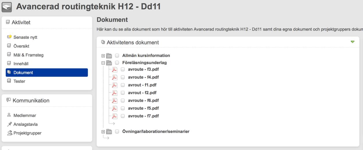 Klicka Starta för den aktivitet du vill lägga till dig själv i och ange kurslösenordet som du får av din lärare för respektive kurs. För just denna aktivitet är kurslösenordet TGÄG14H1534.