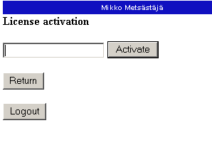 IMEI-number mbilens serienummer Välj under Applicatin: Tracker MyWay Nkia/ Mbile Tracker. 3.2 Aktivera kartlicens Du kan aktivera kartlicensen antingen via din mbil eller via Internet.