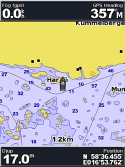 Du måste ansluta GXM 31-antennen (tillval) i XM-porten på enhetens baksida och ha en prenumeration på XM Satellite WX Weather för att kunna visa NEXRAD-data.