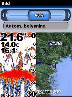 Den första gången du slår på enheten måste du genomföra en konfigurationssekvens. Se sidan 51 för mer information.