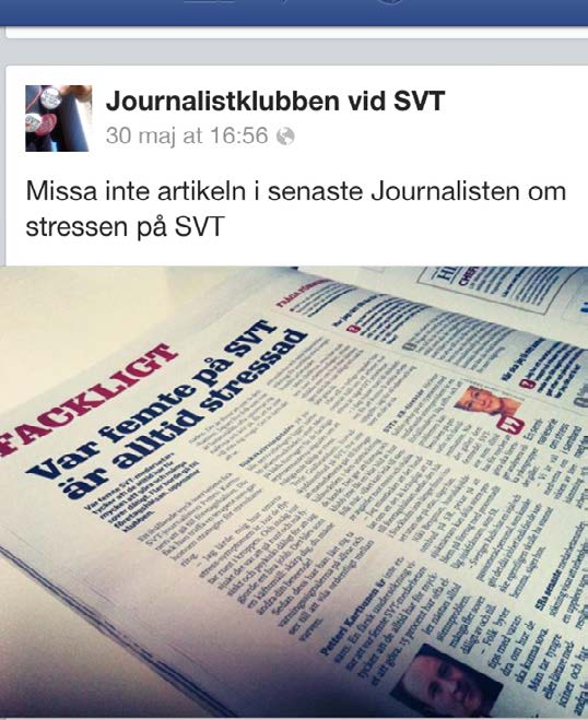 FACKLIGT Info från Journalistklubben vid SVT #avtal13 Följ Journalistförbundets förhandlingar på sjf.se.