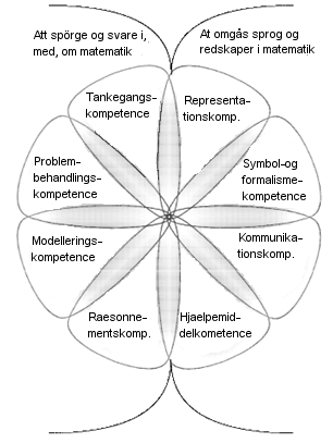 och tillbaka. Kompetensen fokuserar på symbolernas karaktär, status och betydelse och på själva hanteringen av dessa inklusive reglerna för deras användande.