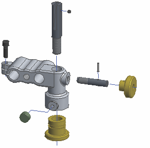 Inventors filtyper För att maximera prestanda använder Autodesk Inventor olika filtyper för varje sorts fil. Assembly-filer sparas i en annan typ av fil än delarna som används för att skapa dem.