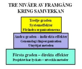 Detta har stor betydelse för både rekrytering av personer till ledningen och vilka mål och strategier man formulerar i förbundet. Projektens roll kommer i denna värld att bli helt annorlunda.