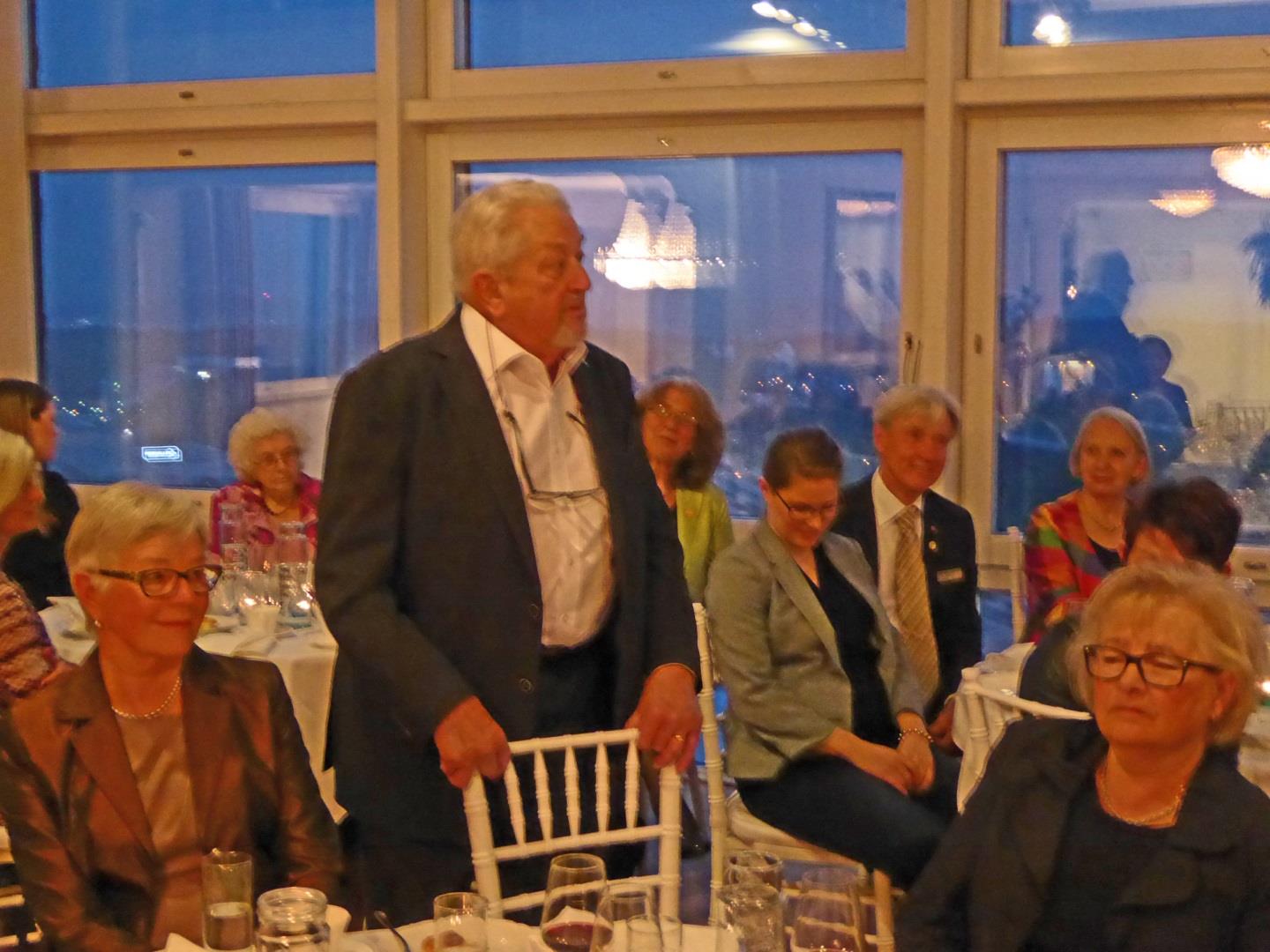 3 President Thomas Murray Ulf Aldén Toastmaster