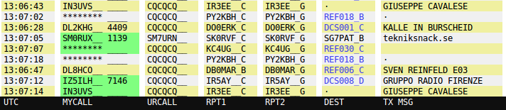 9 Callsign Routing Callsign Routing, eller Individanrop som det ibland kallas, är ett av de äldsta sätten att etablera kontakt i D-STAR-nätet.