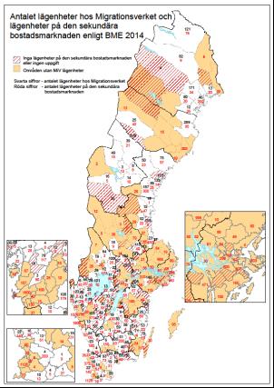 42 Nyanländas boendesituation - delrapport kan leda till ett andrahandskontrakt på den sekundära bostadsmarknaden. Därmed konkurrerar kommunen med sig själv rörande bosättning i kommunen.