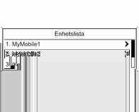 Telefon 129 Knappa in passkoden som visas på mobiltelefonen (utan mellanslag). Mobiltelefonens PIN-kod visas på infotainmentdisplayen.