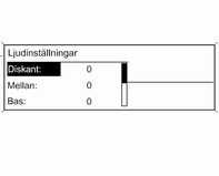 24 Inledning Ställa in fördelning av ljudvolym mellan höger - vänster Optimera ljudet för musikstilen Välj Balans. Ställ in önskat värde.