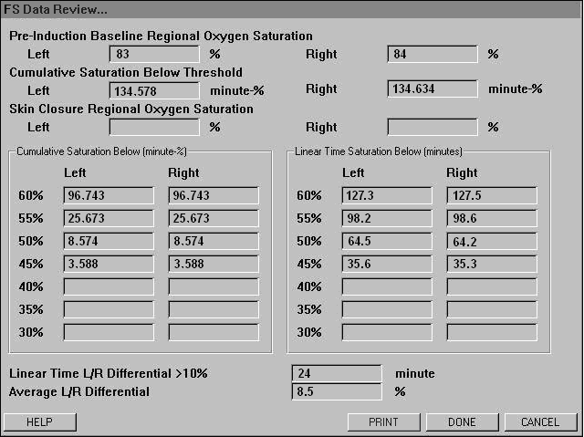 Grundläggande funktioner Granska FS-data Obs!: Du kan när som helst välja att starta och stoppa insamlingen av FS-data. Du behöver inte vänta på de automatiska popup-påminnelserna. Obs! FS-datagranskningen kan visas efter att FS-datainsamlingen har startats eller när den har stoppats.